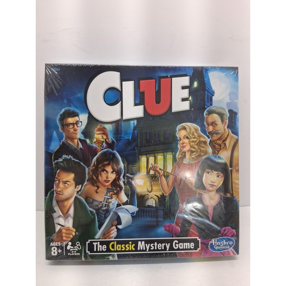 Hasbro Gaming Clue The Classic Mystery Game Sealed Board Game C1293